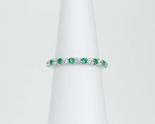 Load image into Gallery viewer, Diamond cut emerald